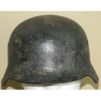 Luftwaffe NS66 steel helmet camo. Espenlaub militaria