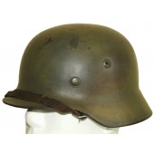 M35 Luftwaffe camouflage helmet. ET 62 from 1936