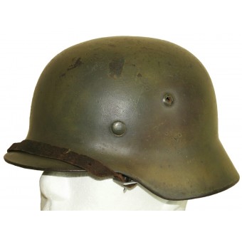 M35 Luftwaffe camouflage helmet. ET 62 from 1936. Espenlaub militaria