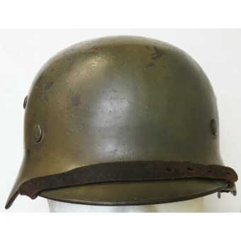 M35 Luftwaffe camouflage helmet. ET 62 from 1936. Espenlaub militaria