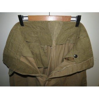 A set of a gymnasterka with pants made of US cotton supplied under Lend-Lease. Espenlaub militaria
