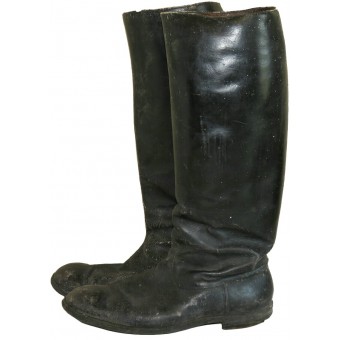 Leather boots of a serviceman of the territorial corps of the Red Army. Espenlaub militaria