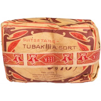 Tobacco packaging produced before the war in the Soviet Estonian, ESSR. Espenlaub militaria