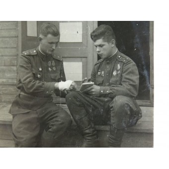 Two order bearers, pilots of the Red Army Air Force. Espenlaub militaria