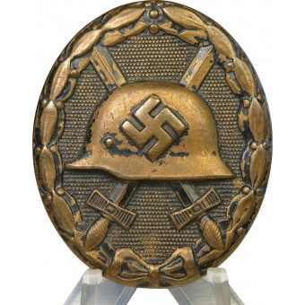 3rd Reich wound badge in black. Espenlaub militaria