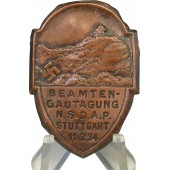 NSDAP - Beamten-Gautagung Stuttgart 11.2.1934 event badge