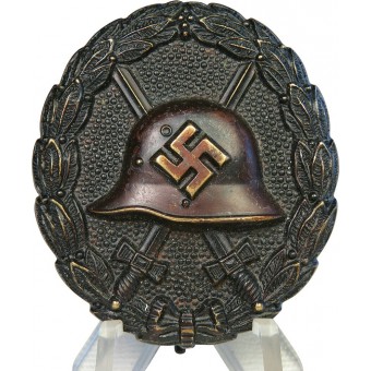 Verwundetenabzeichen, wound badge in black.. Espenlaub militaria