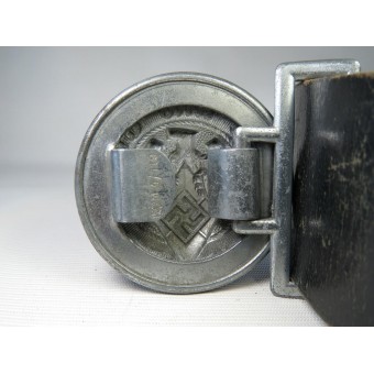 HitlerJugend leader leather belt and buckle.  M 4 /119 RZM