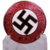 NSDAP Party badge / Parteiabzeichen M1 / 166 RZM -Camill Bergmann