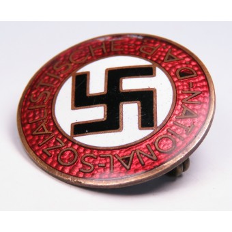 NSDAP Party badge / Parteiabzeichen M1 / 166 RZM -Camill Bergmann. Espenlaub militaria