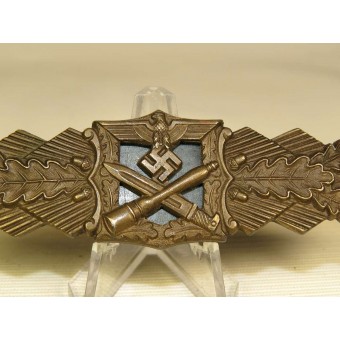 Close combat clasp - bronze grade - Nahkampfspange in Bronze A.G.M.u.K. Gablonz. Espenlaub militaria
