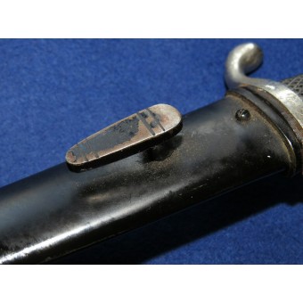 Ersatz bayonet with etched blade by F.W. Holler. Espenlaub militaria