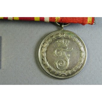 Medals  bar belonged to the Police serviceman, WW1 and WW2. Espenlaub militaria