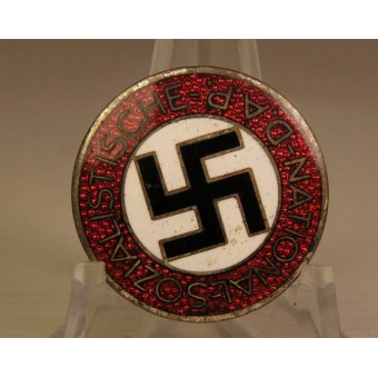 NSDAP Party Membership Badge by Hermann Aurich. Espenlaub militaria