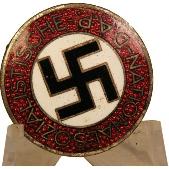NSDAP Party Membership Badge by Hermann Aurich. Espenlaub militaria