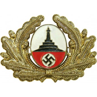 3rd Reich Kyffhäuser-Bund, 2nd pattern visor hat cockade. Espenlaub militaria