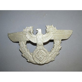 3rd Reich Police shako aluminum eagle, CTD. Espenlaub militaria