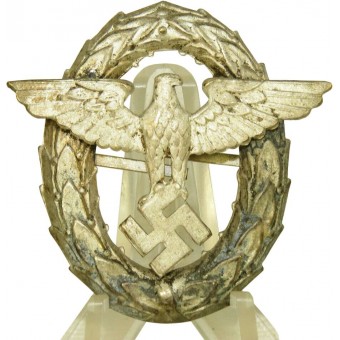 3rd Reich Polizei/Police visor hat eagle, 1st model. Espenlaub militaria
