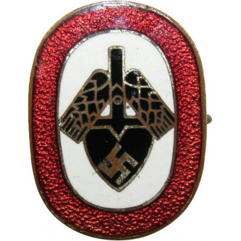 3rd Reich RAD Commemorative Pin Badge. 2nd type. Espenlaub militaria