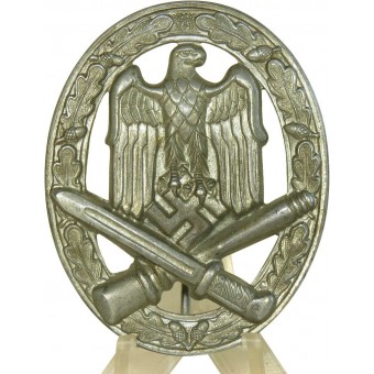 Allgemeines Sturmabzeichen/ General assault badge by Frank&Reif, Stuttgart. Espenlaub militaria