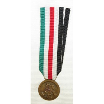 German-Italian Africa Campaign Medal - Deutsch-Italienische Erinnerungsmedaille an den Afrika-Feldzug Bronze. Espenlaub militaria