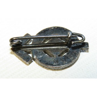 Hitlerjugend HJ-Leistungsabzeichen miniature. Silver grade, Cupal, M 1/34 RZM. Espenlaub militaria