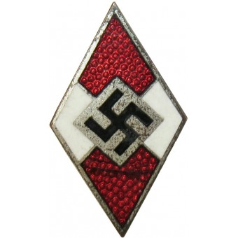 Hitlerjugend member badge M1/93 RZM marked-Gottlieb Friedrich Keck & Sohn. Espenlaub militaria