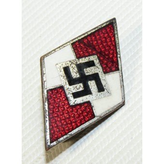 Hitlerjugend member badge M1/93 RZM marked-Gottlieb Friedrich Keck & Sohn. Espenlaub militaria