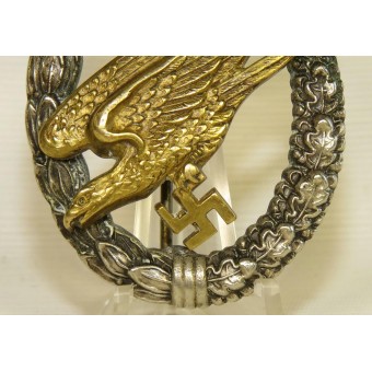 Luftwaffe Paratrooper badge/Fallschirmschützenabzeichen der Luftwaffe- Juncker. Espenlaub militaria