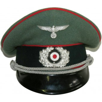 Wehrmacht Heer Artillery officers visor hat.. Espenlaub militaria