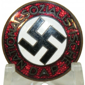NSDAP member badge M1\90 - Apreck & Vrage, Leipzig. Espenlaub militaria