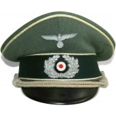 Wehrmacht Heer Infantry officers visor hat