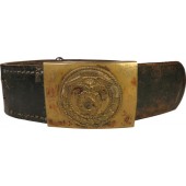 SA Belt with die-stamped buckle