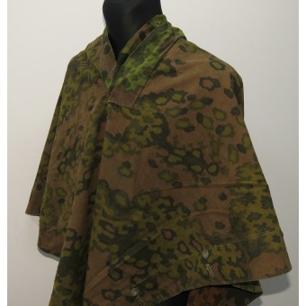Waffen SS Zeltplane Eichenlaubmuster, Oakleaf camouflaged tent. Espenlaub militaria