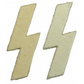 Plantillas de cartón para bordar las runas SS