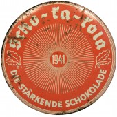 Lata de chocolate endurecedor de la Wehrmacht 1941- Scho-Ka-Kola