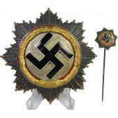 German cross in Gold- Deutsches Kreuz in Gold, Deschler with miniature
