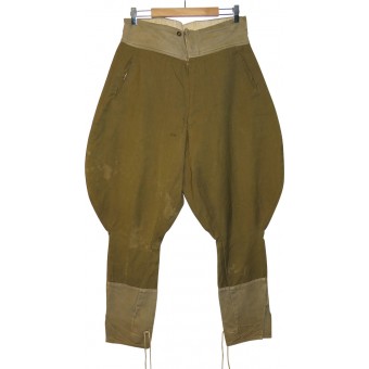M 35 Soviet wool trousers made from Canadian WW1 cloth. Espenlaub militaria
