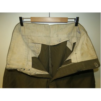 M 35 Soviet wool trousers made from Canadian WW1 cloth. Espenlaub militaria
