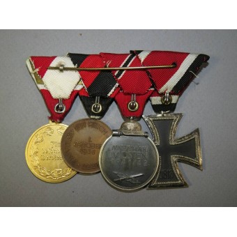 Austrian veteran medal bar.. Espenlaub militaria