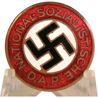 NSDAP Mitgliedabzeichen-NSDAP member badge marked Ges Gesch. Espenlaub militaria