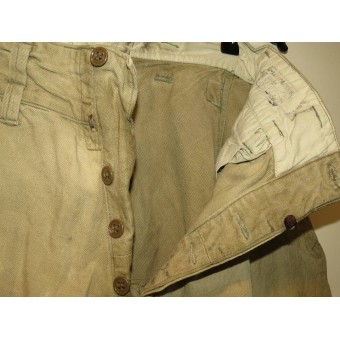 WW2 soviet Russian breeches, cotton, dated 1944!. Espenlaub militaria