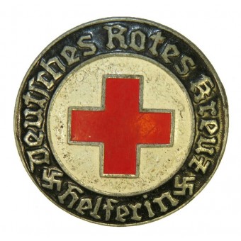 DRK Deutsches Rotes Kreuz Badge for Helferin. Espenlaub militaria