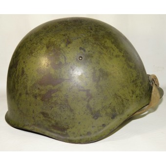Soviet Ssch-39 steel helmet, marked 1940 year, Red Star with hammer and sickle. Espenlaub militaria