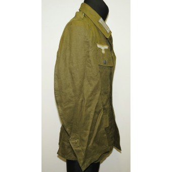 Wehrmacht Heer, DAK M 42 tunic in mint condition, never issued. Rb Nr marked. Espenlaub militaria