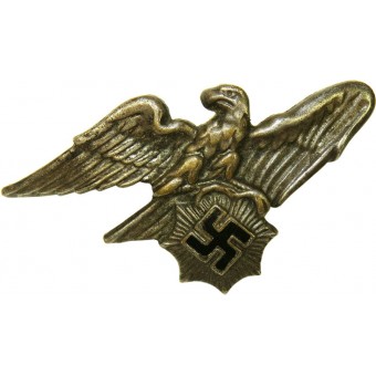 Reichsluftschutzbund RLB service pin, 2 Form. Espenlaub militaria