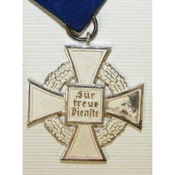 Rudolf Souval silver class 25 years of Faithful Service Cross. Espenlaub militaria