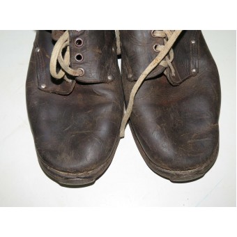 Soviet WW2 issue lend lease leather boots. Espenlaub militaria