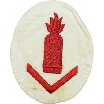 WW2 Kriegsmarine speciality badge. Ships light Artillery Gun Chief or graded personnel-FLAK. Espenlaub militaria