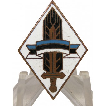 Third Reich Estonian collaborators badge - Eesti Noored. Rare.. Espenlaub militaria